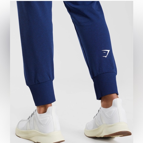 GYMSHARK Vital Seamless 2.0 Joggers Track Pants Navy Blue Women’s Size Small - Picture 6 of 16